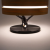 Интерьерная лампа с колонкой и беспроводной зарядкой Aronda, коричневый (Изображение 8)