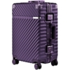 Чемодан Aluminum Frame PC Luggage V1, фиолетовый (Изображение 3)