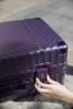 Чемодан Aluminum Frame PC Luggage V1, фиолетовый (Изображение 5)