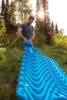 Надувной коврик Static V Double, синий (Изображение 6)