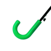 Зонт-трость Stenly Promo, зеленый (Изображение 2)