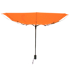 Автоматический противоштормовой зонт Vortex, оранжевый (Изображение 4)