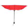 Автоматический противоштормовой зонт Vortex, красный (Изображение 5)