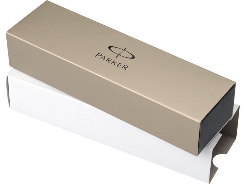 Ручка шариковая Parker модель Urban Muted Black CT в футляре, черный/серебристый (Изображение 2)