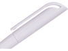 Ручка пластиковая шариковая Миллениум (белый)  (Изображение 3)