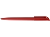 Ручка пластиковая шариковая Миллениум (красный)  (Изображение 4)