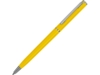 Ручка пластиковая шариковая Наварра (желтый)  (Изображение 1)