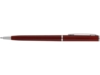 Ручка пластиковая шариковая Наварра (бордовый)  (Изображение 5)