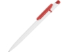 Ручка пластиковая шариковая Этюд (красный/белый)  (Изображение 1)