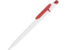 Ручка пластиковая шариковая Этюд (красный/белый) 