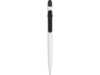 Ручка пластиковая шариковая Этюд (черный/белый)  (Изображение 2)