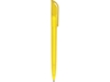 Ручка пластиковая шариковая Миллениум фрост (желтый)  (Изображение 4)
