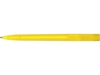 Ручка пластиковая шариковая Миллениум фрост (желтый)  (Изображение 6)