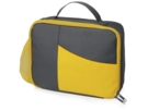 Изотермическая сумка-холодильник Breeze для ланч-бокса (серый/желтый) 
