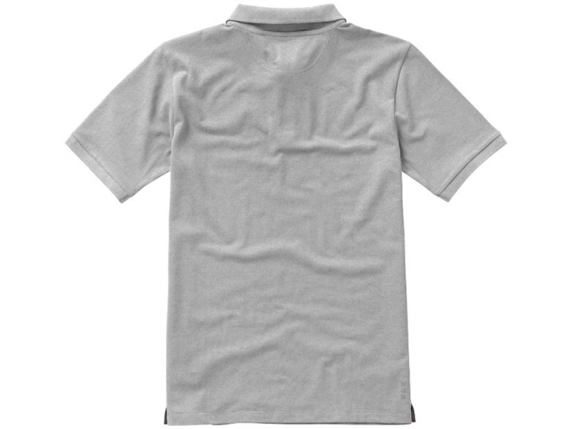Рубашка поло Calgary мужская (серый меланж) 2XL (Изображение 7)