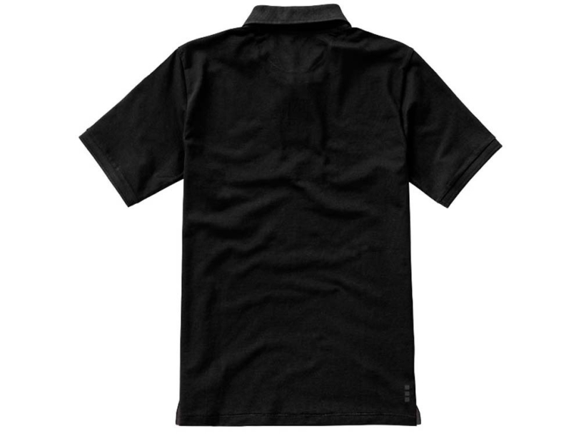 Рубашка поло Calgary мужская (черный) 3XL (Изображение 6)