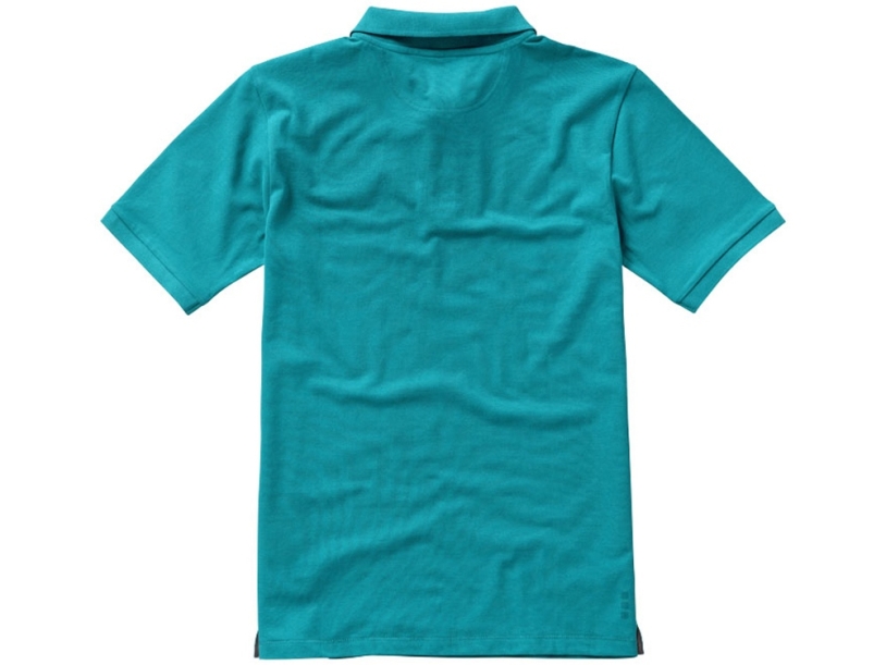 Рубашка поло Calgary мужская (аква) 3XL (Изображение 3)