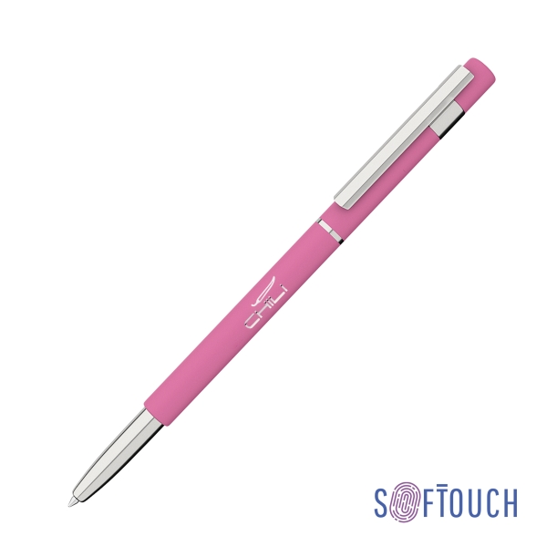 Ручка шариковая "Star", покрытие soft touch (розовый) (Изображение 1)