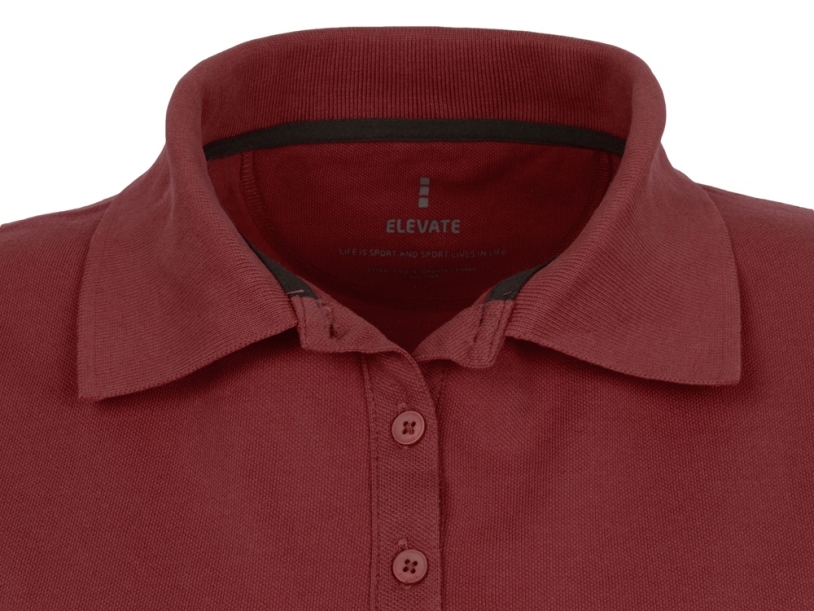 Рубашка поло Calgary женская (бургунди) 2XL (Изображение 4)