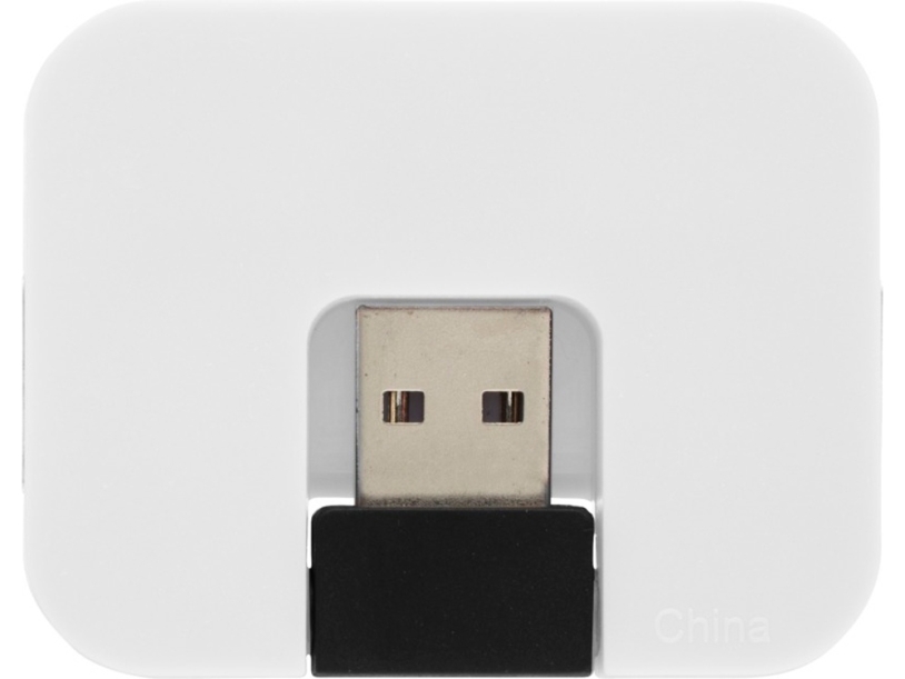 USB Hub Gaia на 4 порта (белый)  (Изображение 2)