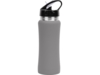 Бутылка спортивная из стали Коста-Рика, 600 мл (серый)  (Изображение 6)