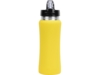 Бутылка спортивная из стали Коста-Рика, 600 мл (желтый)  (Изображение 4)