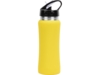 Бутылка спортивная из стали Коста-Рика, 600 мл (желтый)  (Изображение 6)