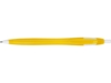 Ручка пластиковая шариковая Астра (желтый)  (Изображение 7)