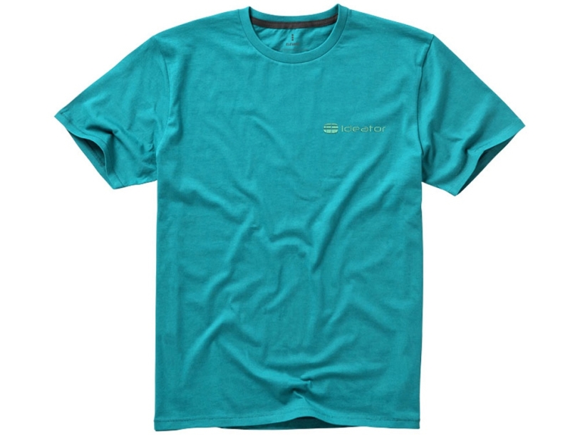 Футболка Nanaimo мужская (аква) 3XL (Изображение 5)