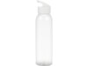 Бутылка для воды Plain (белый/прозрачный) 