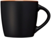 Керамическая чашка Riviera (черный/оранжевый)  (Изображение 3)