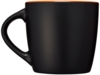 Керамическая чашка Riviera (черный/оранжевый)  (Изображение 4)