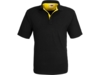 Рубашка поло Solo мужская (черный/желтый) XL (Изображение 1)