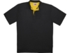 Рубашка поло Solo мужская (черный/желтый) XL (Изображение 3)
