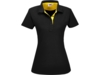 Рубашка поло Solo женская (черный/желтый) XL (Изображение 1)