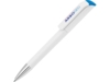Ручка пластиковая шариковая Effect SI (синий/белый)  (Изображение 2)