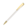 Ручка шариковая COBRA MMG (белый/золотистый) (Изображение 1)