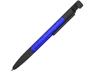 Ручка-стилус металлическая шариковая Multy (черный/синий) 