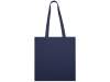 Сумка из хлопка Carryme 105, 105 г/м2 (темно-синий)  (Изображение 3)
