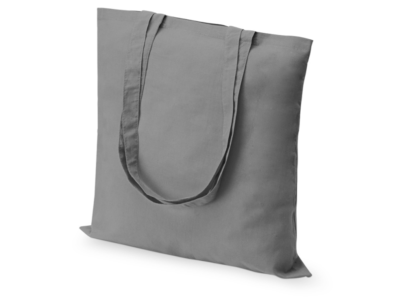 Сумка из хлопка Carryme 105, 105 г/м2 (серый)  (Изображение 1)