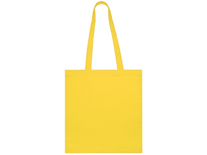 Сумка из хлопка Carryme 105, 105 г/м2 (желтый)  (Изображение 3)