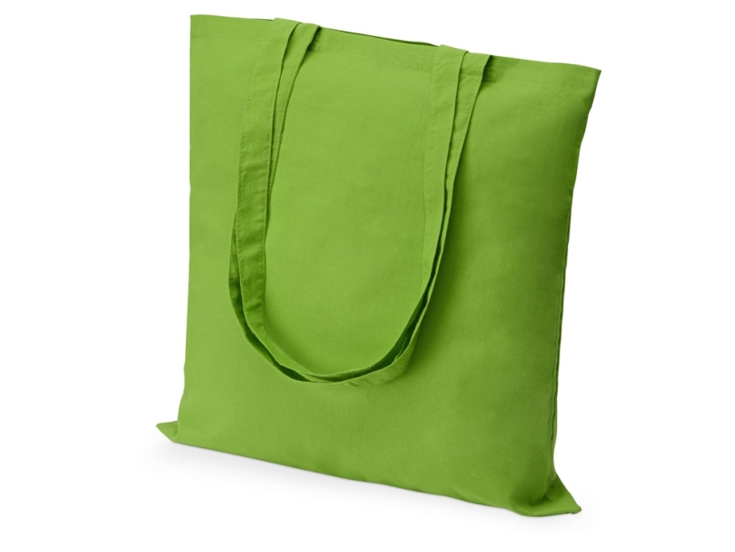 Сумка из хлопка Carryme 105, 105 г/м2 (зеленое яблоко)  (Изображение 1)