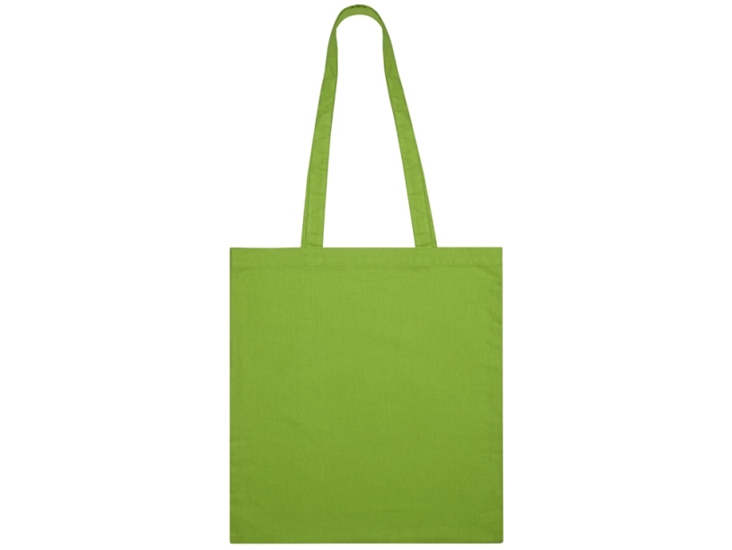 Сумка из хлопка Carryme 105, 105 г/м2 (зеленое яблоко)  (Изображение 3)