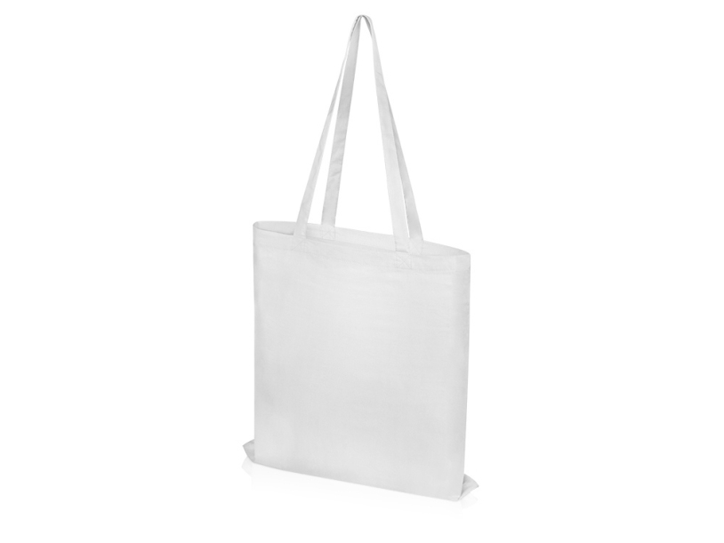 Сумка из хлопка Carryme 105, 105 г/м2 (белый)  (Изображение 2)