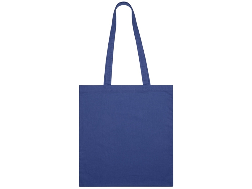 Сумка из хлопка Carryme 105, 105 г/м2 (синий)  (Изображение 3)
