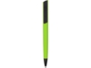 Ручка пластиковая soft-touch шариковая Taper (зеленое яблоко/черный)  (Изображение 2)