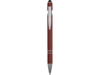Ручка-стилус металлическая шариковая Sway soft-touch (темно-красный)  (Изображение 2)