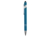 Ручка-стилус металлическая шариковая Sway soft-touch (синий)  (Изображение 3)