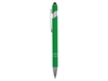 Ручка-стилус металлическая шариковая Sway soft-touch (зеленый)  (Изображение 3)