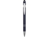 Ручка-стилус металлическая шариковая Sway soft-touch (темно-синий)  (Изображение 2)